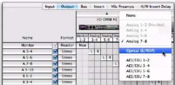 Avid Pro Tools 10.2 - Pour configurer le routing des E/S dans I/O Setup : - 1