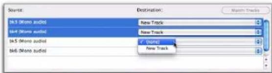 Avid Pro Tools 10.2 - Pour ouvrir et importer des pistes audio et/ou vidéo à partir d'une séquence OMF ou AAF : - 2