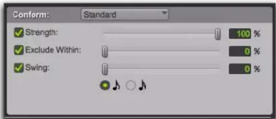 Avid Pro Tools 10.2 - Mode de conformation Standard - 1