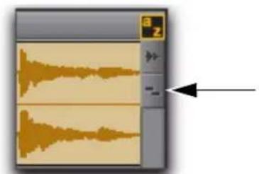 Avid Pro Tools 10.2 - Boutons de zoom avant et arrière pour les éléments audio et MIDI - 3