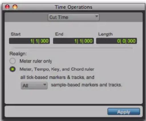 Avid Pro Tools 10.2 - Suppression de temps - 1