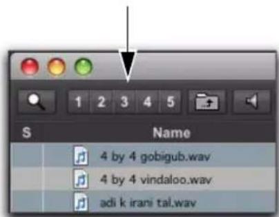 Avid Pro Tools 10.2 - Presets d'affichage - 1