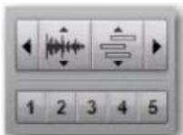 Avid Pro Tools 10.2 - Affichage et masquage des commandes supplémentaires de la fenêtre Edit - 2