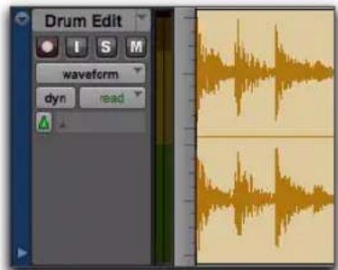 Avid Pro Tools 10.2 - Commandes de piste et hauteur de piste - 3