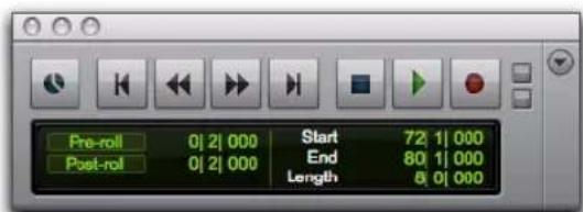 Avid Pro Tools 10.2 - Champs de début, de fin et de durée - 1