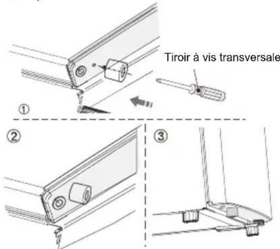 Everglades EVTT121 - Installation du support en caoutchouc - 3