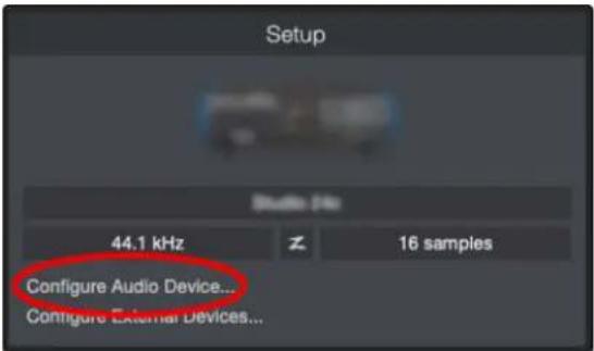 PRESONUS Revelator - Configuration des interfaces audio - 1
