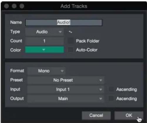 PRESONUS Revelator - Enregistrement d'une piste audio - 1
