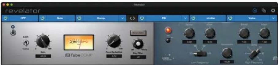 PRESONUS Revelator - Fat Channel et effets de voix (Voice) - 1