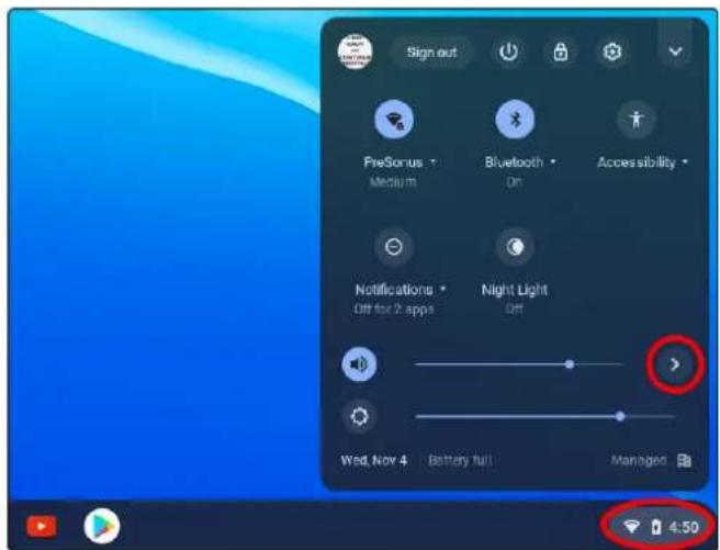 PRESONUS Revelator - Utilisation du Revelator sur un Chromebook - 1