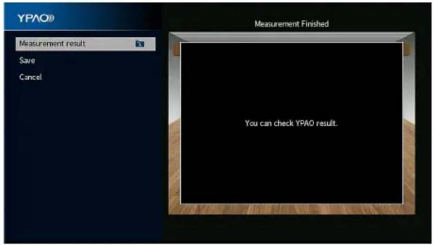 YAMAHA MusicCast Aventage RXA8A - Lorsque les mesures aux positions que vous poulez mesurer sont terminées, Sélectionnez « Sauter » - 1