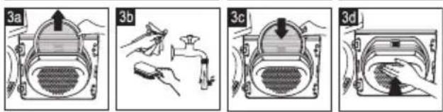 ZANUSSI THE4850 - Cleaning fluff filters - 3