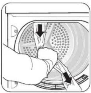 ZANUSSI THE4850 - Entfernen der Transportsicherungen - 3