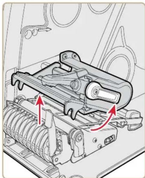 Intermec PM43 - Load Media for the Label Dispenser - 1