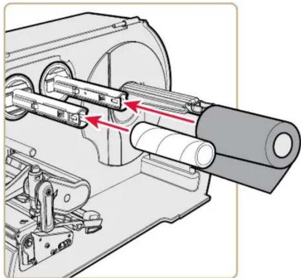 Intermec PM43 - Load Ribbon - 1