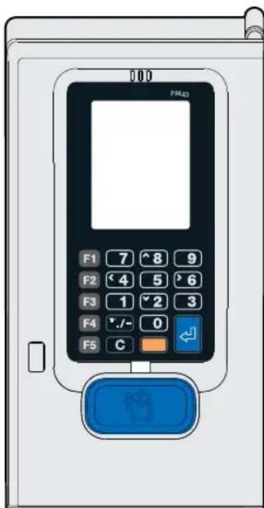 Intermec PM43 - About the Full Touch Display Front Panel - 1