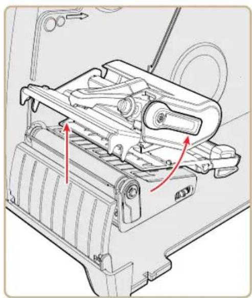 Intermec PM43 - Load Media from an External Supply - 1