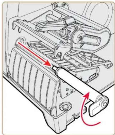 Intermec PM43 - Replace the Platen Roller - 1