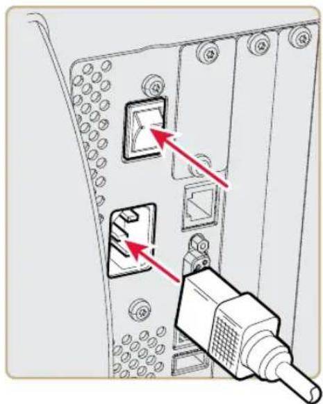 Intermec PM43 - Connect the Printer to Power - 1