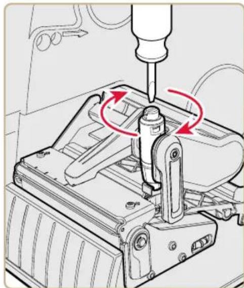 Intermec PM43 - Adjust the Printhead Pressure - 1