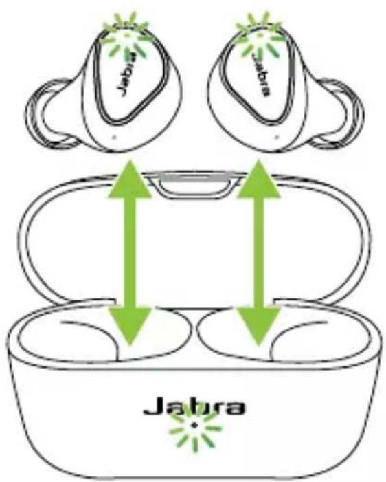 JABRA Elite 3 - PILE DE L'ÉCOUTEUR-BOUTON - 2