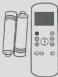 ROWENTA RWAC1900C - Installatie en gebruik van de batterijen Batterijen voor afstandsbediening (inbegrepen): - 14