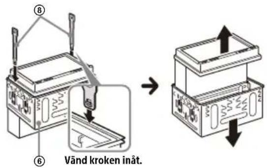 SONY XAVAX3250 - Ta bort monteringshylsan - 1