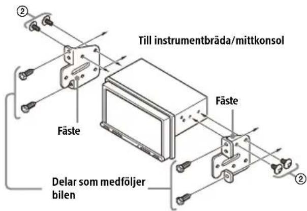 SONY XAVAX3250 - Montera encheten i en japansk bil - 1