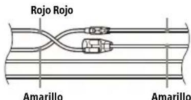 SONY XAVAX3250 - Posiciones de los cables rojo yamarillo invertidas - 1