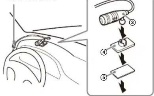 SONY XAVAX3250 - Installing the microphone - 2