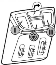 INDESIT BTW L6230 FRN - Bouton de relâchement ↗ - 1