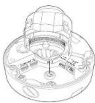 Wisenet XND8080R - Raccorder le cable impermeable d'alimentation et LAN - 2