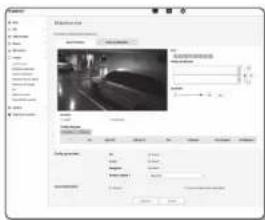 Wisenet XND8080R - Detection mvt - 1
