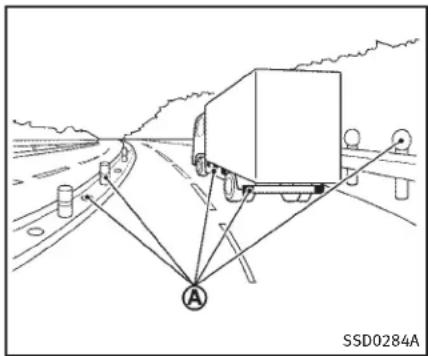 INFINITI Q70n (2014) - Avertissement'approche - 1