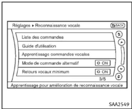 INFINITI Q70n (2014) - Envoyerdeschiffresenutilisantlatonalite demanoeuvre: - 1