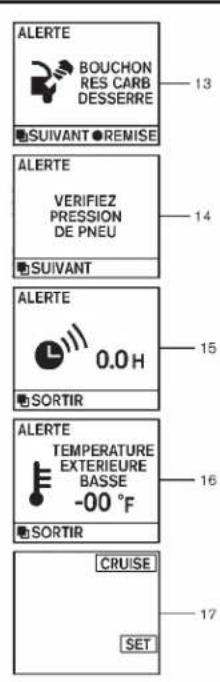INFINITI Q70n (2014) - Avertissement'suuresdesplaquettesdefrein - 4