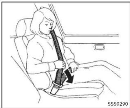 INFINITI Q70n (2014) - Bouclagedesceinturesdesecurité - 1