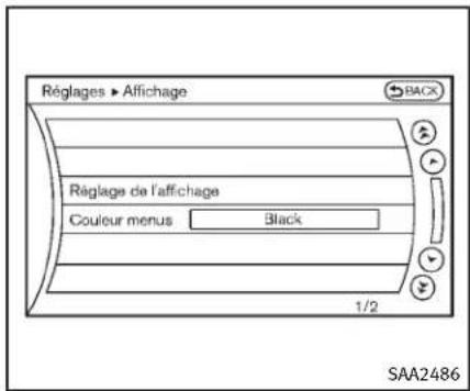 INFINITI Q70n (2014) - Autresreglages(modesavesc systemedenavigation) - 1