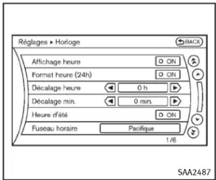 INFINITI Q70n (2014) - Retourauxreglagespardefaut: - 1