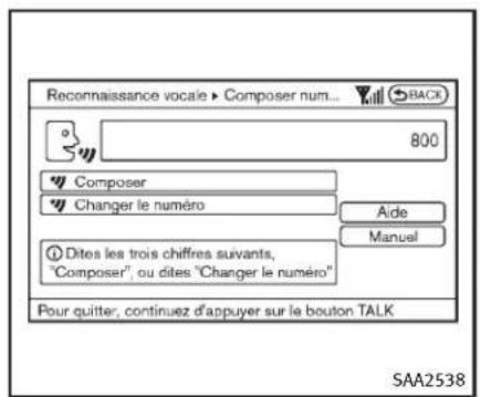 INFINITI Q70n (2014) - Exemplesdecommandesvocales - 5
