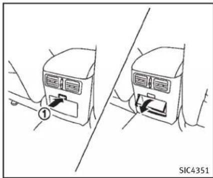 INFINITI Q70n (2014) - PORTE-CARTES - 1
