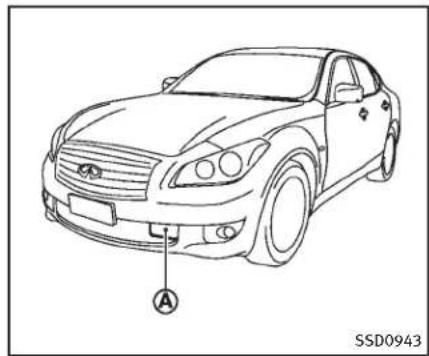 INFINITI Q70n (2014) - MODEDECONTRÖLEDEDISTANCE D'UNVEHICULEA'AUTRE - 1