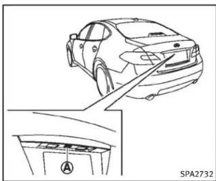 INFINITI Q70n (2014) - Déverrouillagedesportièresetde latrappeduréservoirdecarburant - 2