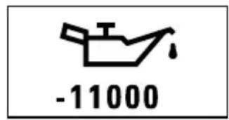 DUCATI 1199 Panigale S (2012) - Indication OIL SERVICE zéro (fig. 40) - 3