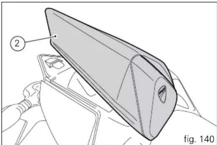 DUCATI 1199 Panigale S (2012) - Fermeture (fig. 140) - 1