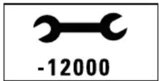 DUCATI 1199 Panigale S (2012) - Indication OIL SERVICE zéro (fig. 40) - 5