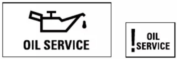DUCATI 1199 Panigale S (2012) - Indication OIL SERVICE zéro (fig. 40) - 2