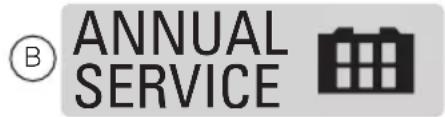 DUCATI Multistrada 950 S (2019) - Indication OIL SERVICE ou SERVICE DATE ou DESMO SERVICE - 2