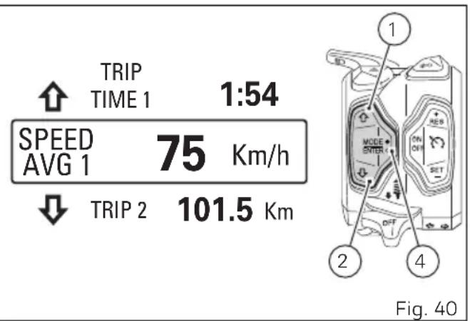 DUCATI Multistrada 950 S (2019) - Vitesse Moyenne (SPEED AVG 1) - 1