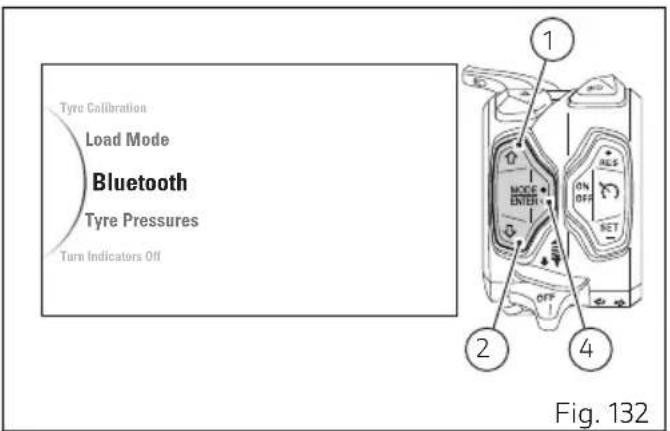 DUCATI Multistrada 950 S (2019) - Configurations dispositifs Bluetooth (Bluetooth) - 1